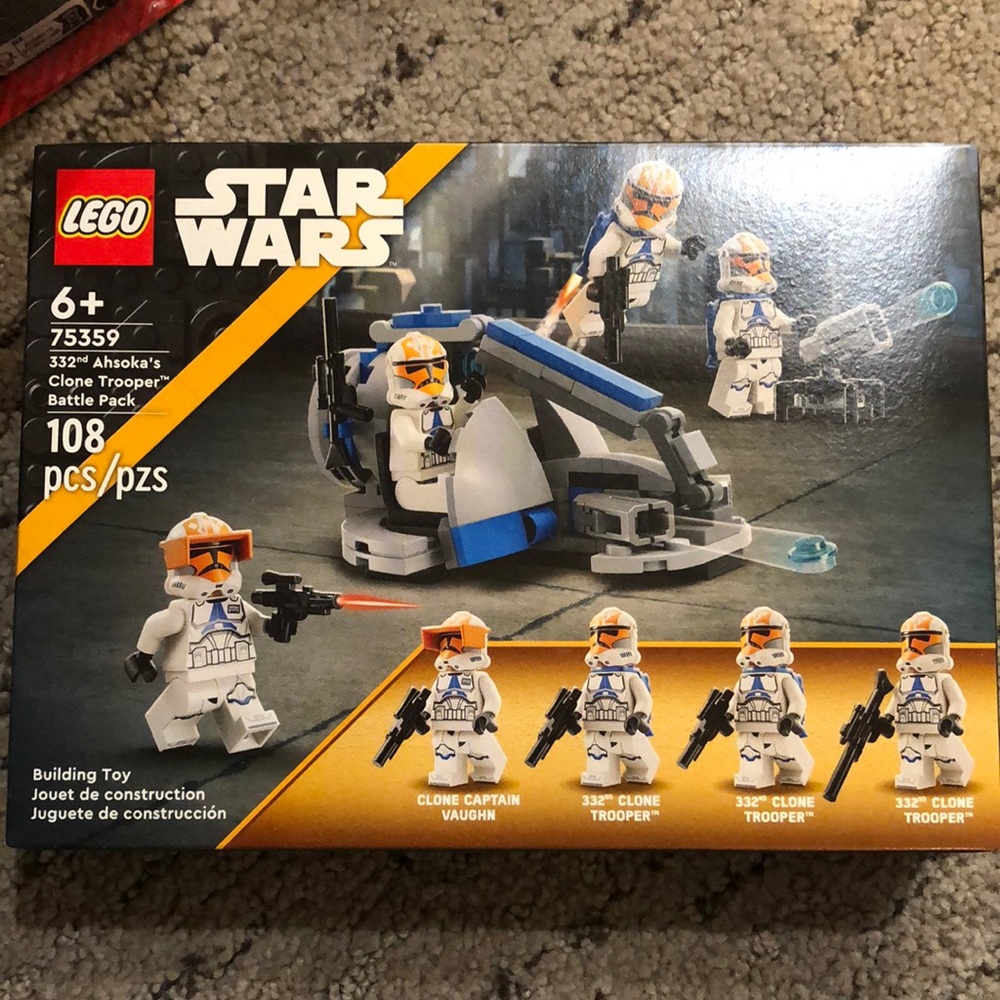 Lego Star Wars 6+ Ashsoka’s Clone Trooper Battle Pack